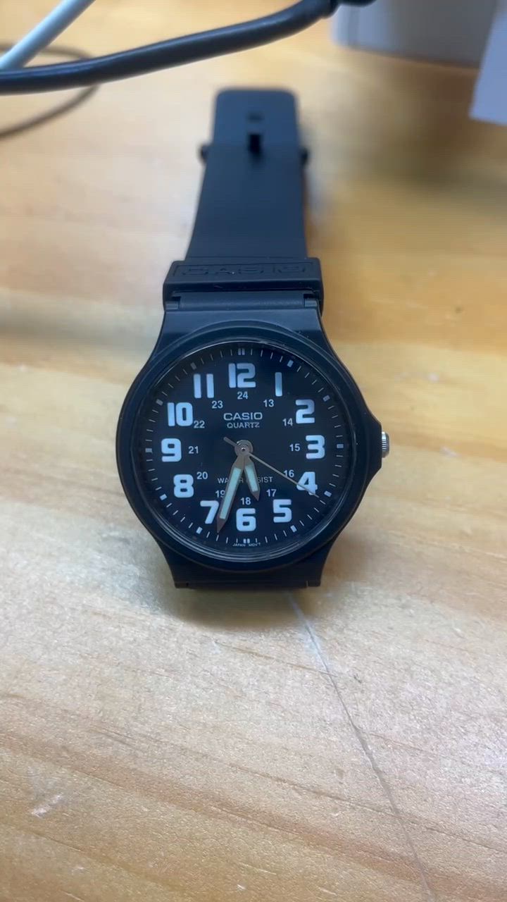 新品未使用★ビートルズCASIO アナログシリーズ(B) ブラウン腕時計★送料込 CASIO カシオ メンズ腕時計 ボーイズサイズ アナログクォーツ
