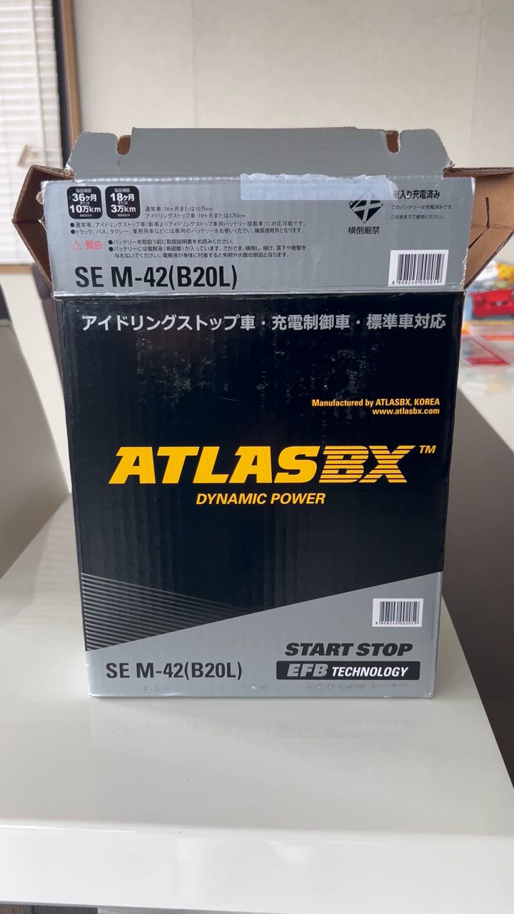 ハンコック M-42 バッテリー アイドリングストップ 対応