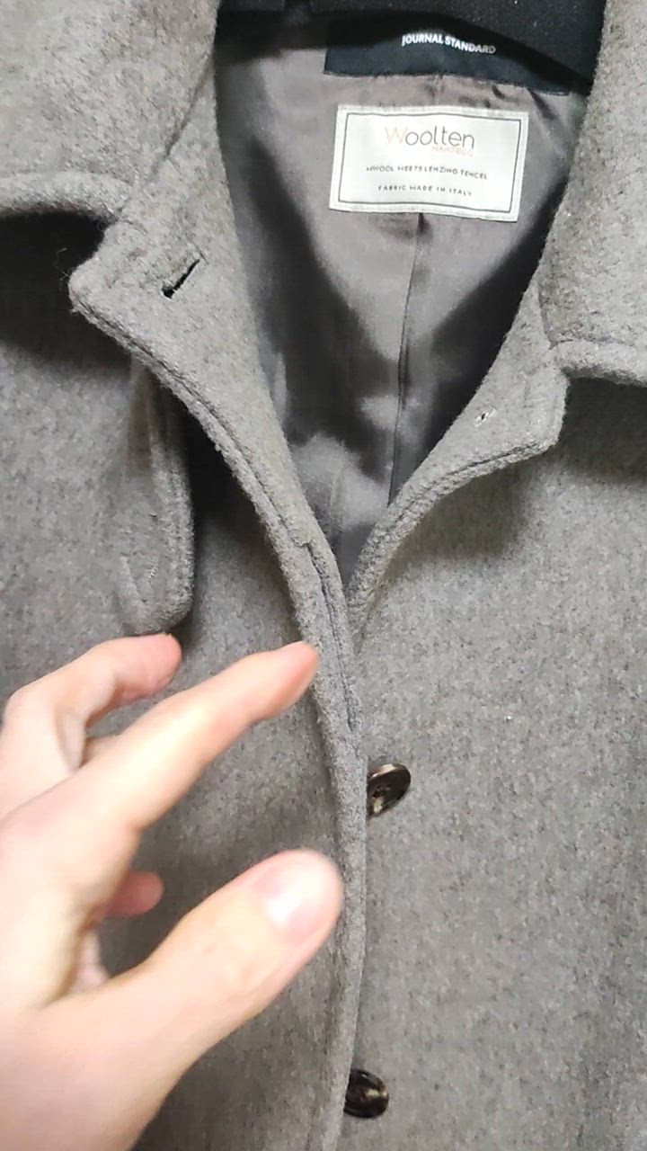 JOURNAL STANDARD ステンカラーコート コート MANTECO WOOLTEN