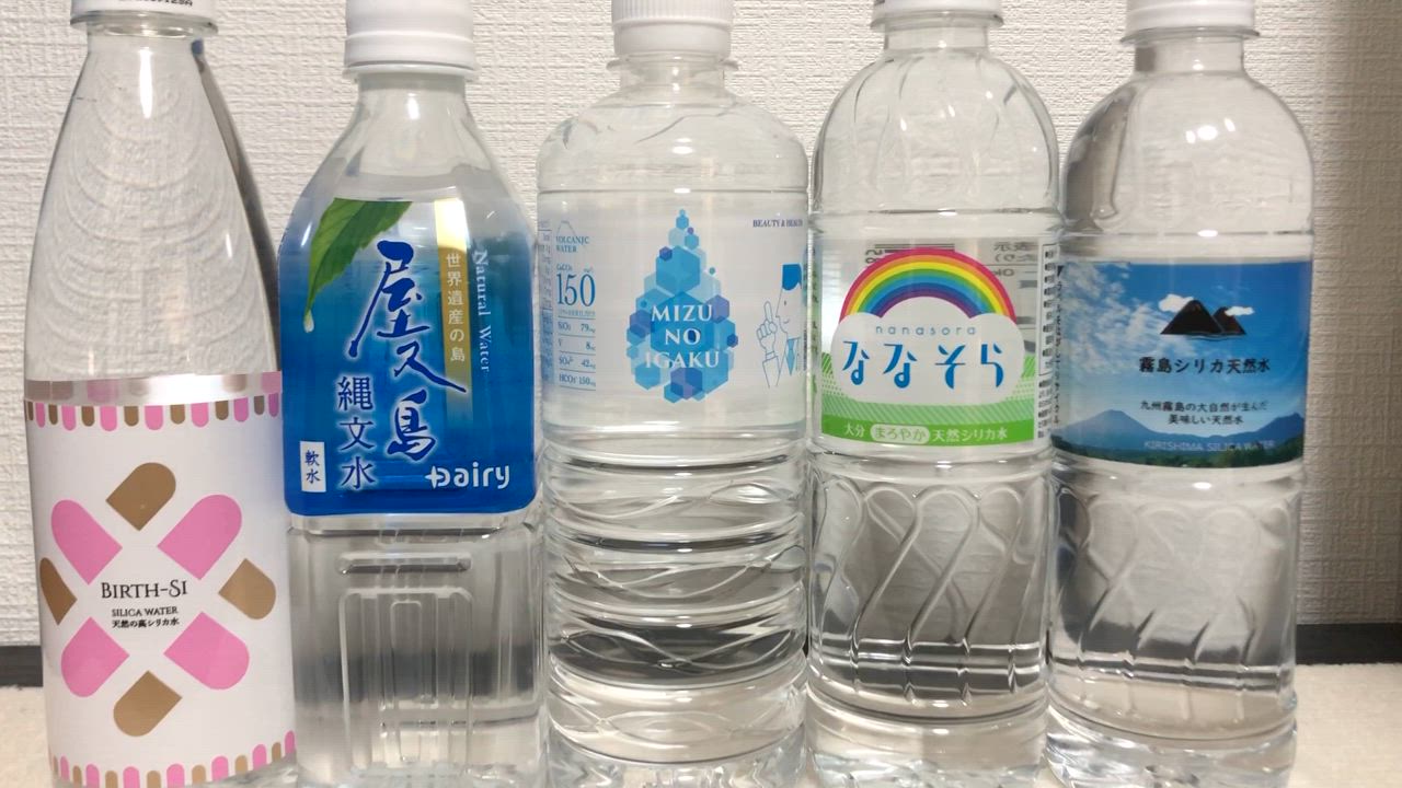 5種類]シリカ水組合せ24本セット （MIZU NO IGAKU/Birth-Si