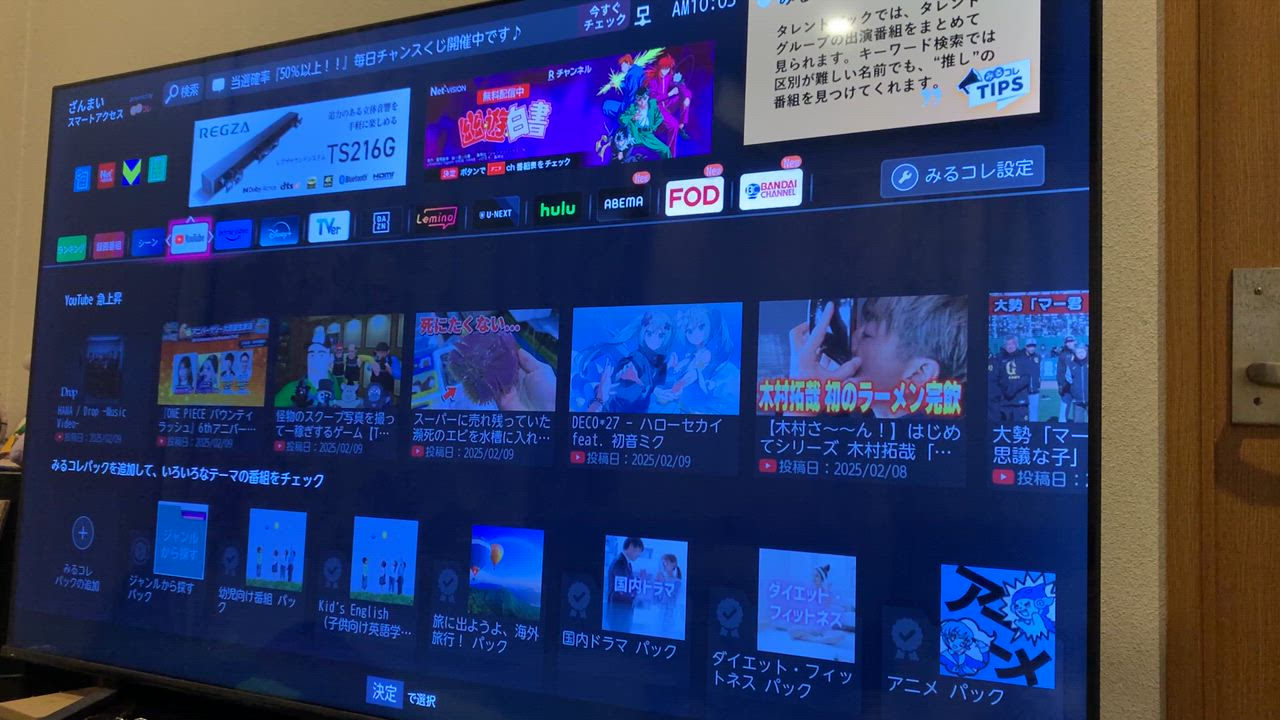 REGZA 65E350M 4K液晶レグザ 65型 E350Mシリーズ