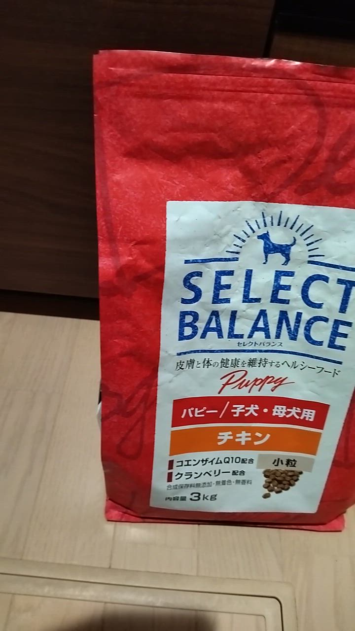 セレクトバランス　パピー　チキン　3kg×2袋 SELECT BALANCE （国産おやつ＆おまけ付き）セレクトバランス