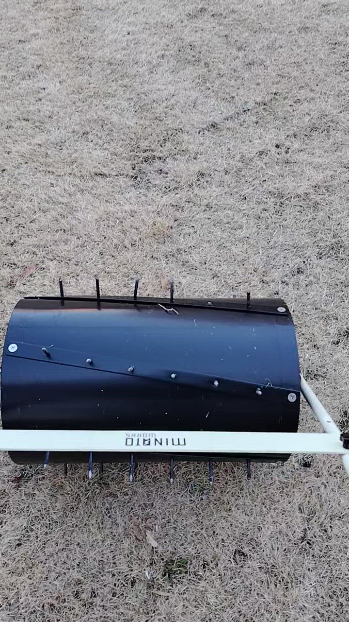 MINATOWORKS ミナト 芝生用 鎮圧ローラー MGR-501DX (スパイク