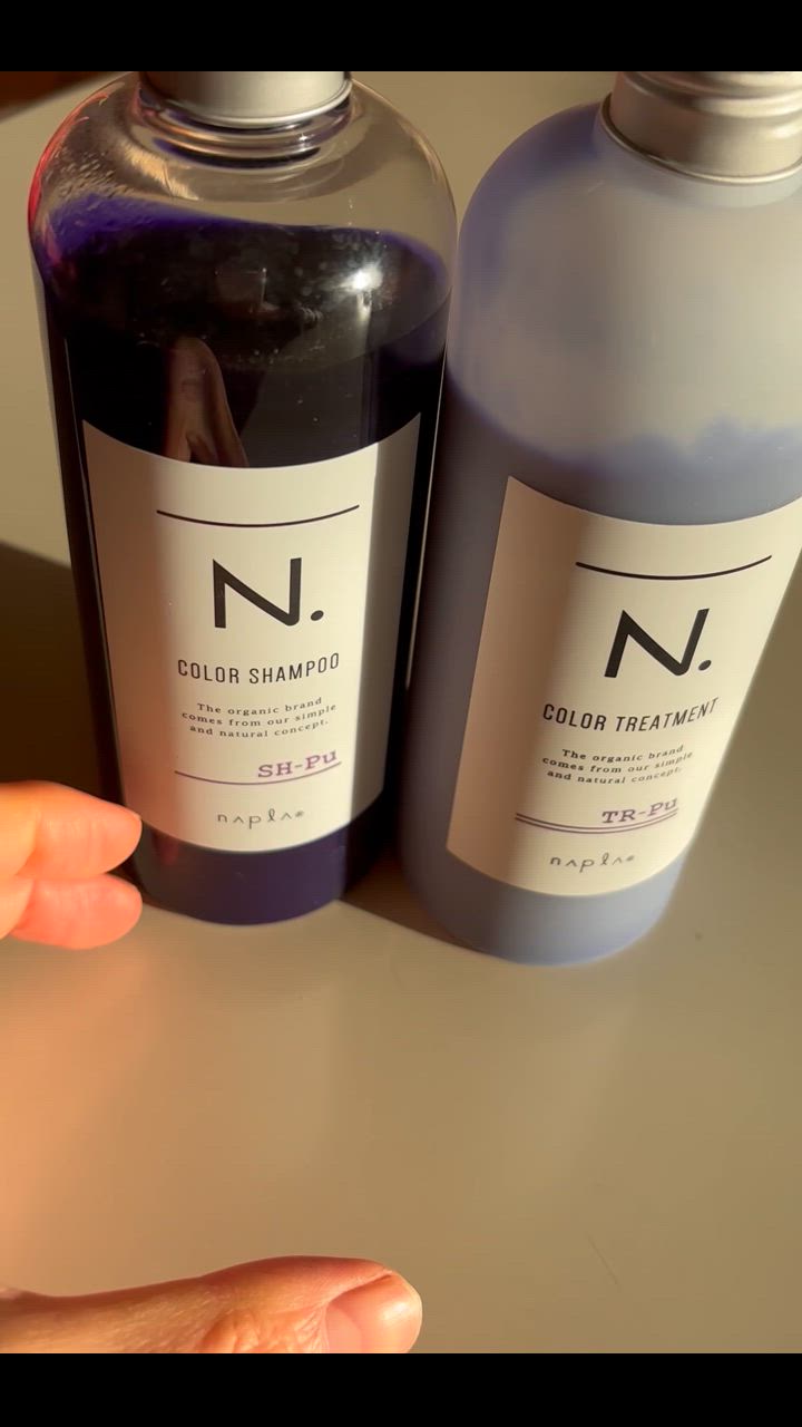 napla カラーシャンプー SH-Pu & トリートメント TR-Pu セット N. ナプラ エヌドット カラーシャンプー 320mL