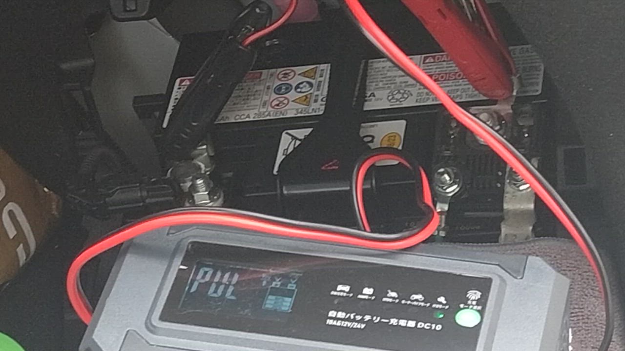 LVYUAN 全自動 バッテリー充電器 パルス充電 定格10A スマート LVYUAN 全自動 バッテリー充電器 パルス充電 定格10A スマート