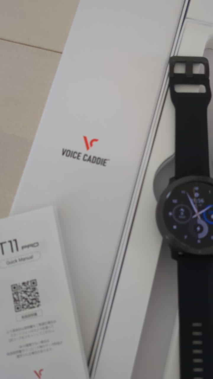 VOICE CADDIE ボイスキャディ T11PRO GPSゴルフナビ 腕時計型