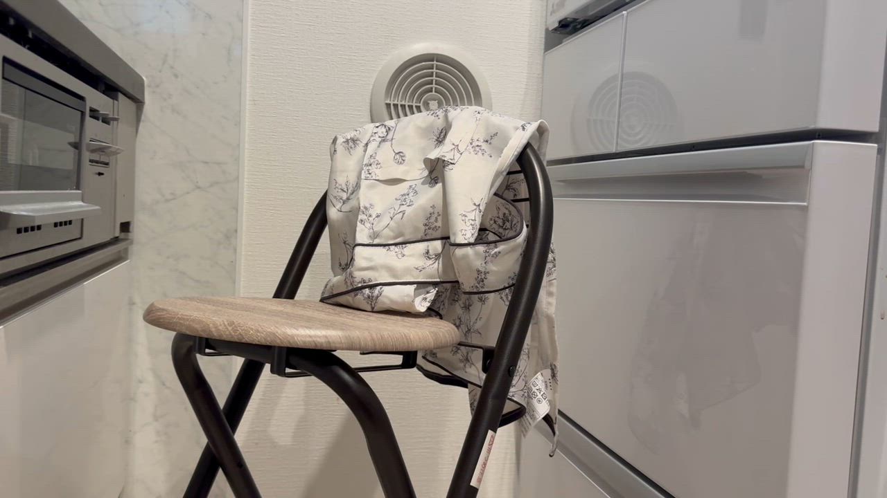 弘益 座面高さ58cm キッチンチェアに 折りたたみ CT-C2
