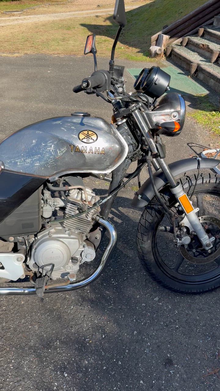 YBR125 専用 アウトレット フルエキゾーストマフラー キャブ車