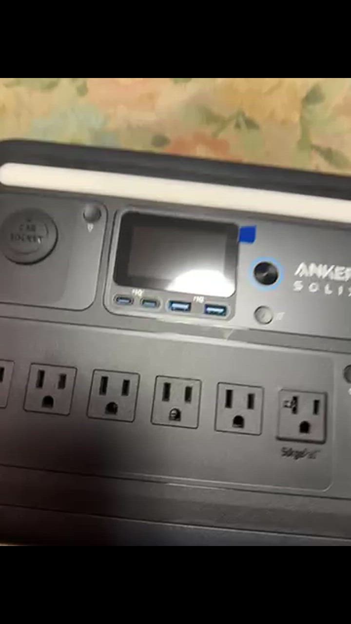 Anker 防災グッズ ポータブル電源 Solix C1000 Portable Power