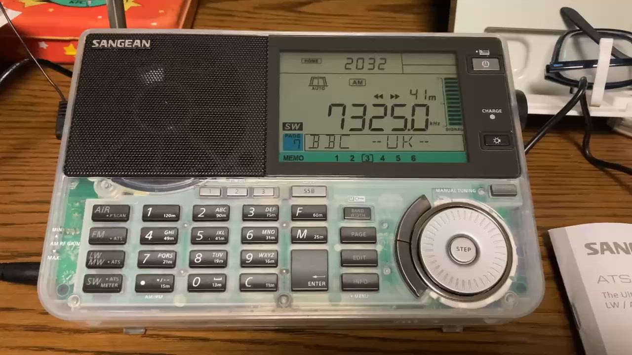 ATS-909X2 FM/SW/MW/LW Receiver│SANGEAN Electronics