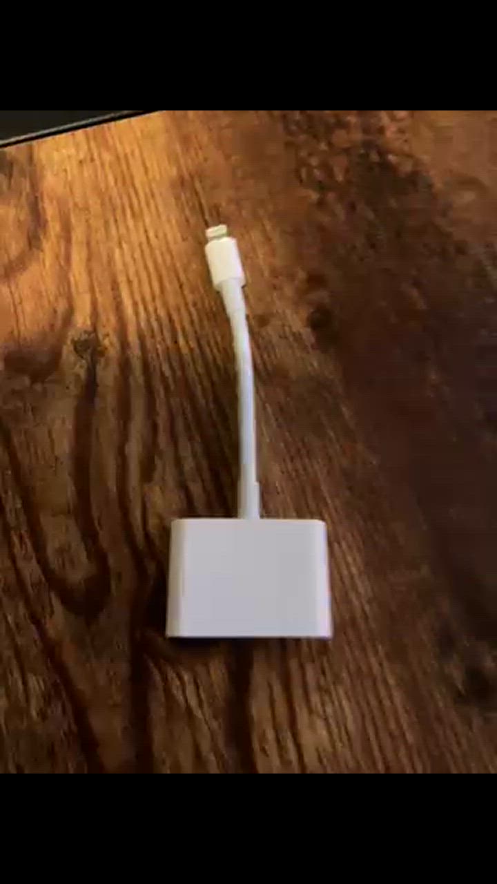 Apple 外箱無し 擦り傷有り 未使用 MD826AM/A Lightning Digital