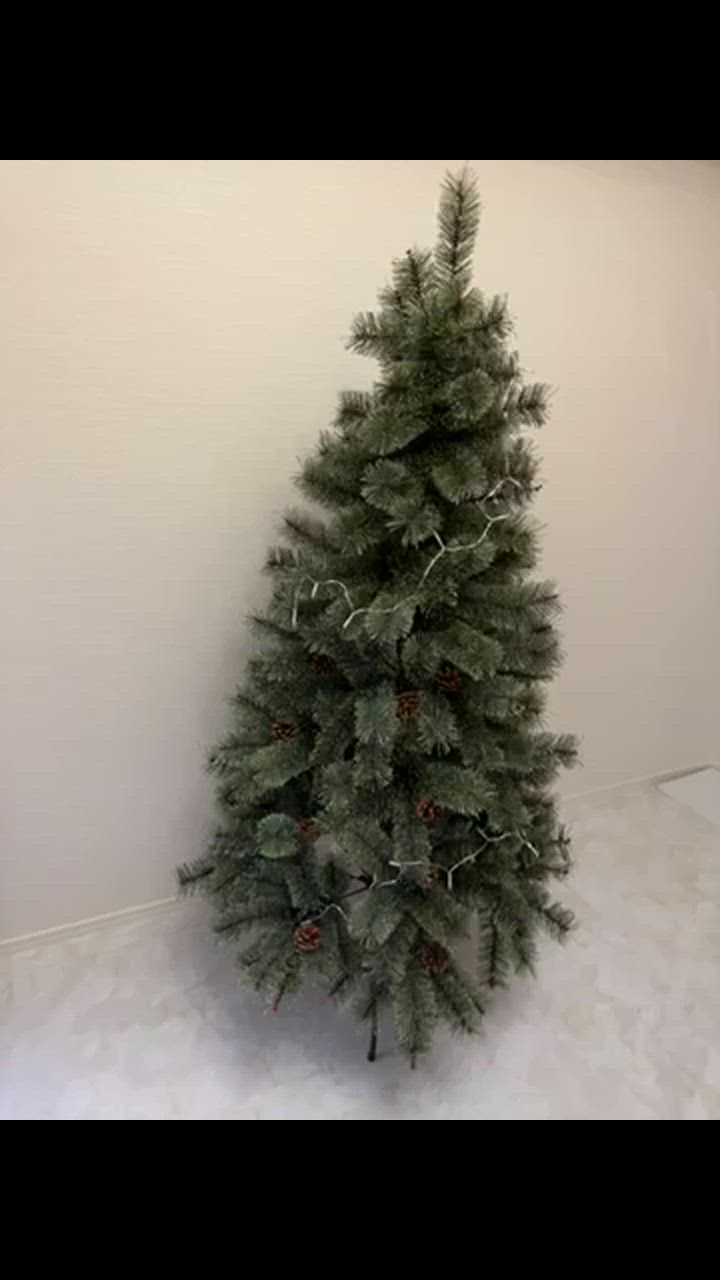 クリスマス ツリー 2024年ver 枝大幅増量 北欧 150cm 松ぼっくり クリスマス ツリー 2024年ver 枝大幅増量 北欧 150cm 松ぼっくり