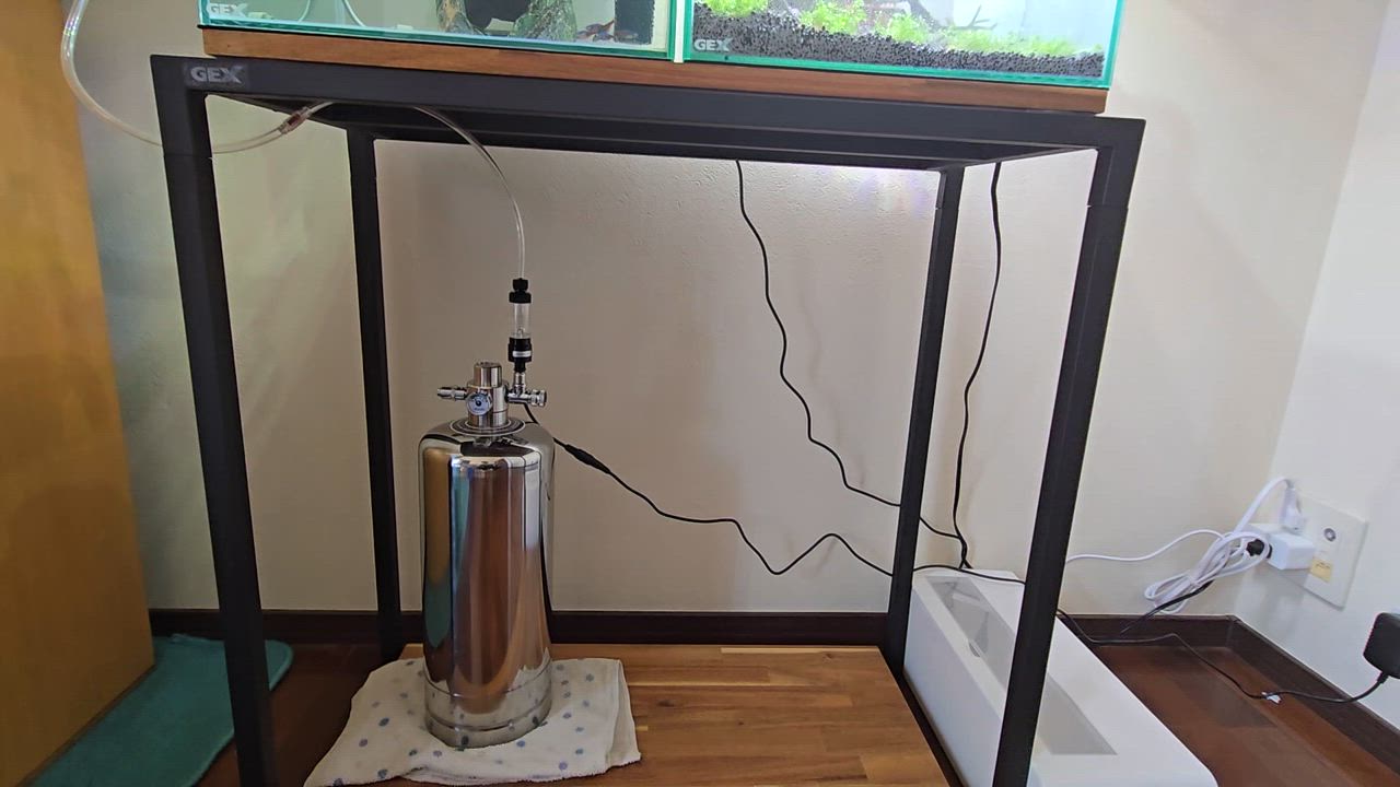 GEX 水槽台 GEX アクアラックスチール 600BK 60cm GEX 水槽台 GEX アクアラックスチール 600BK 60cm