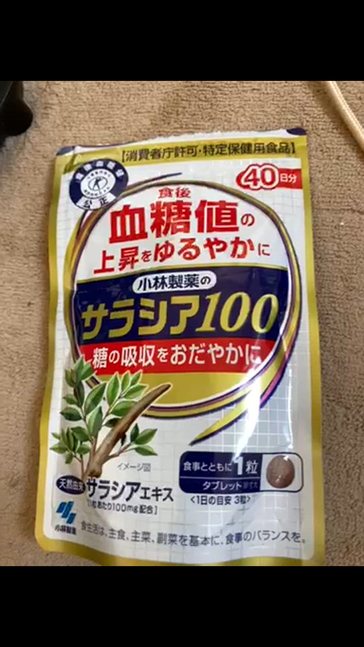 小林製薬 - 【大容量】小林製薬サラシア100 40日分×3袋 120日分 小林製薬の栄養補助食品 小林製薬のサラシア100 大容量(120粒/40