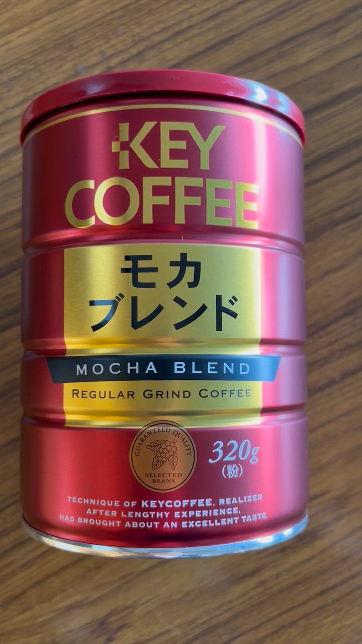 KEY COFFEE セール コーヒー コーヒー粉 缶入り モカブレンド
