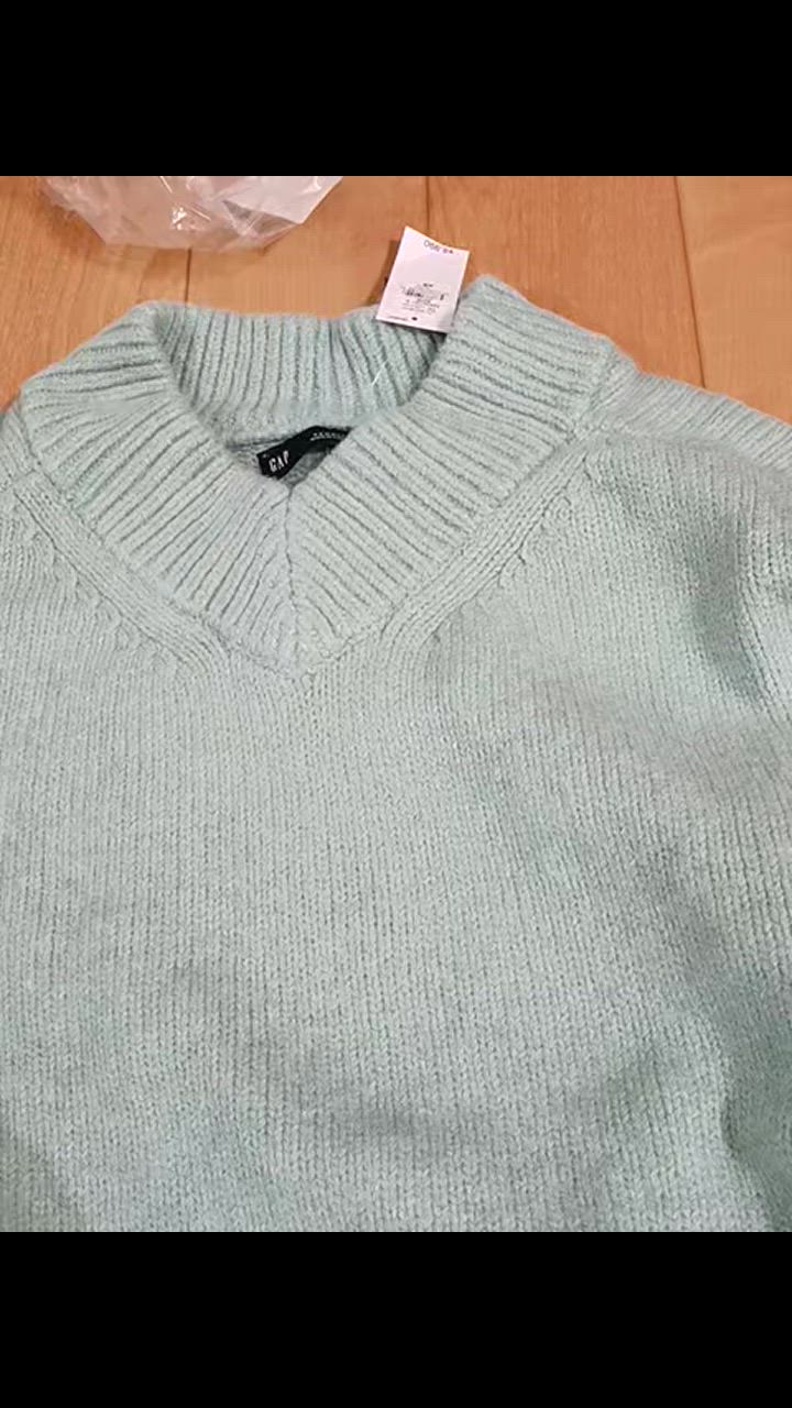 GAP ニット セーター CashSoft カシミヤタッチ オーバーサイズ V