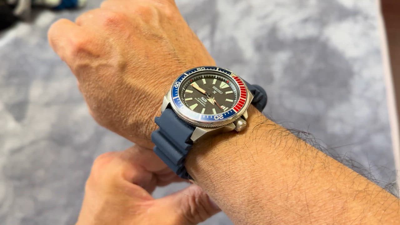 SEIKO 腕時計用 ベルト セイコー 22mm シリコンラバー バンド