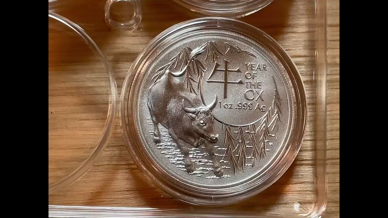 保証書・カプセル付き] 2021年 (新品) オーストラリア「干支