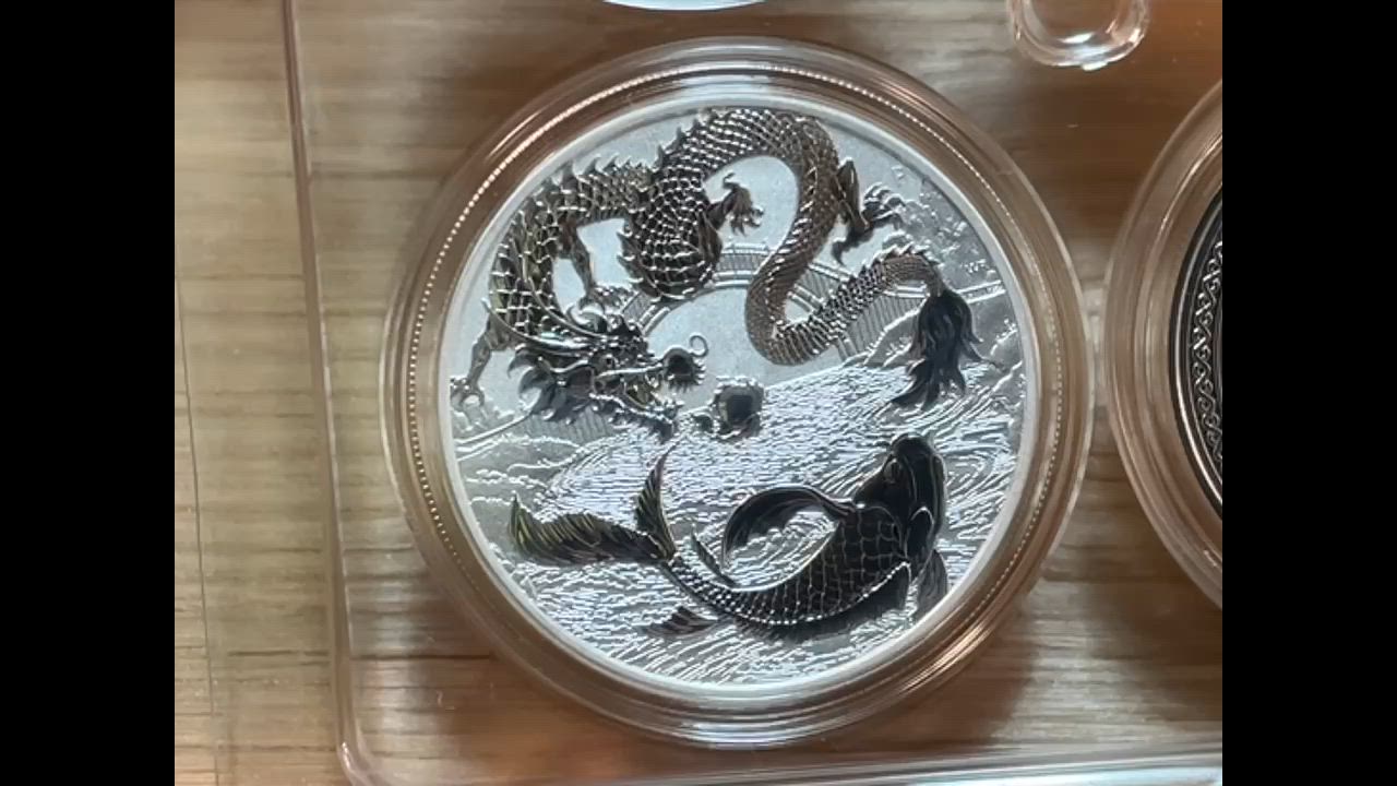 保証書・カプセル付き] 2023年 (新品) オーストラリア「ドラゴン