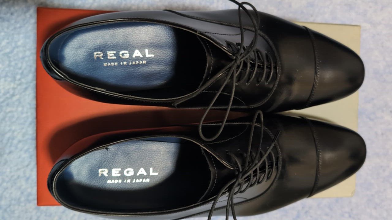 【美品】REGAL リーガル　21VR 26cm ビジネスシューズ　箱付き REGAL リーガル メンズ ビジネスシューズ ストレートチップ 21VR