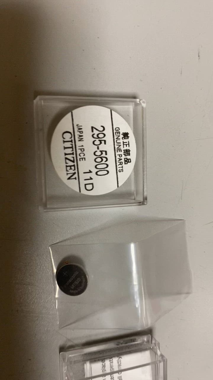 CITIZEN 295-5600 シチズン 純正電池 エコドライブ キャパシタ