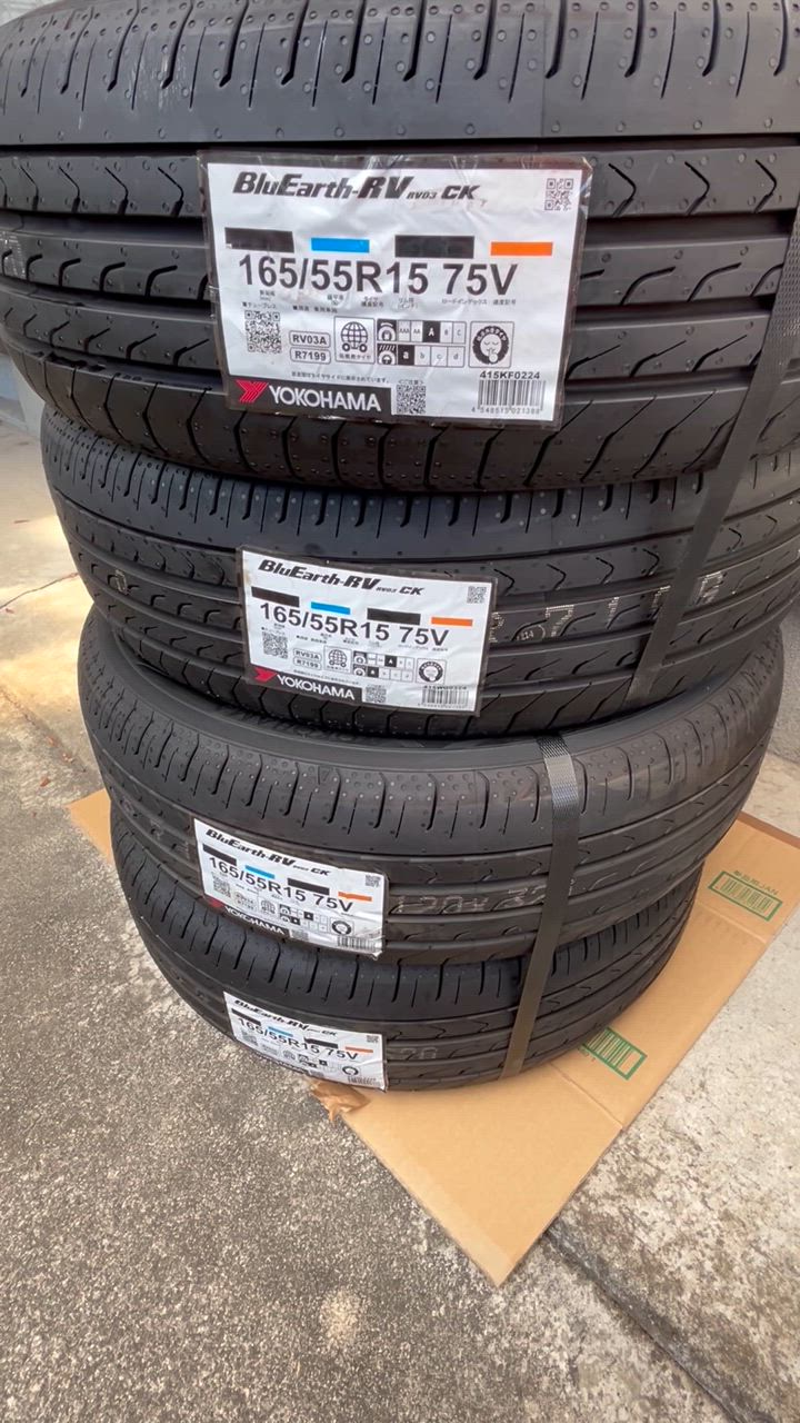 YOKOHAMA BluEarth-RV RV03CK 165/55R15 75V | タイヤの通販