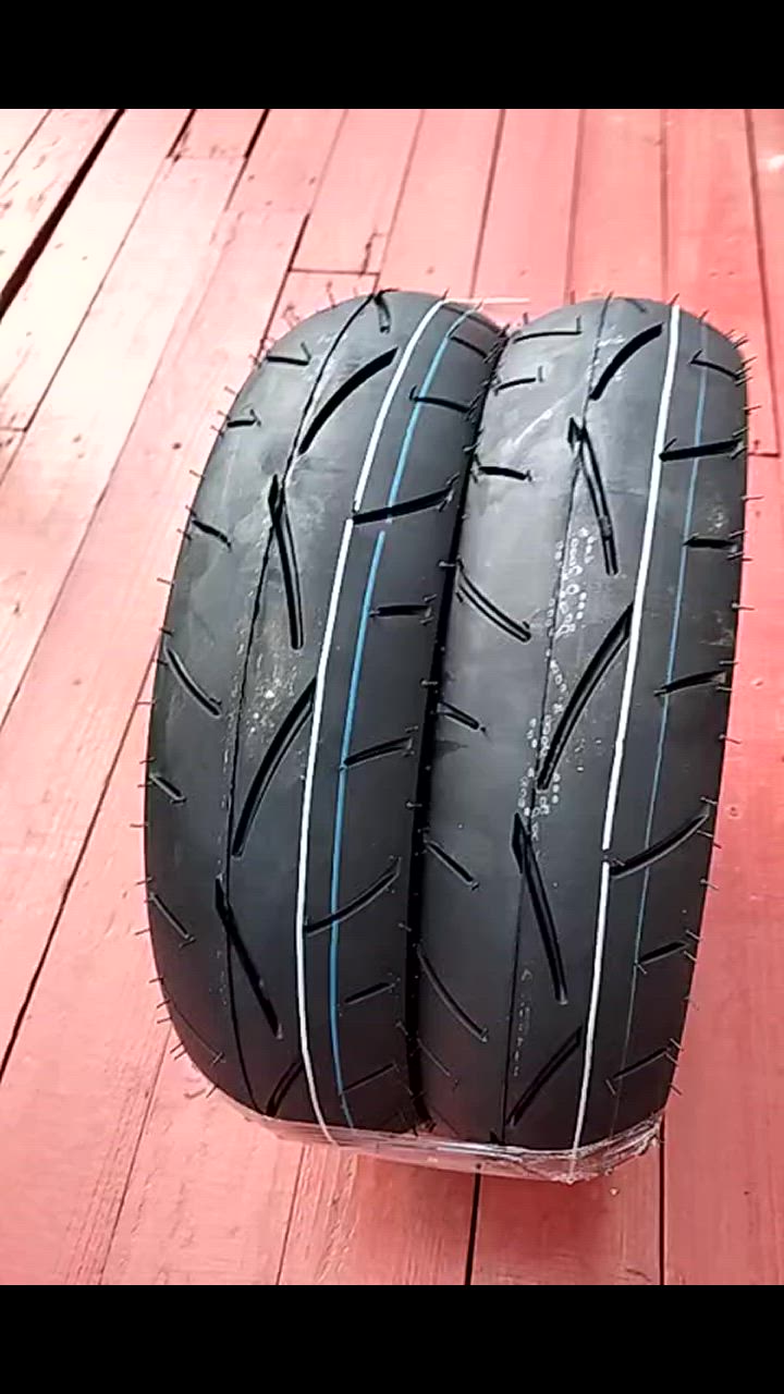 2本セット 90/90-10 新品タイヤ FRIENDWAY 308 バイクタイヤ