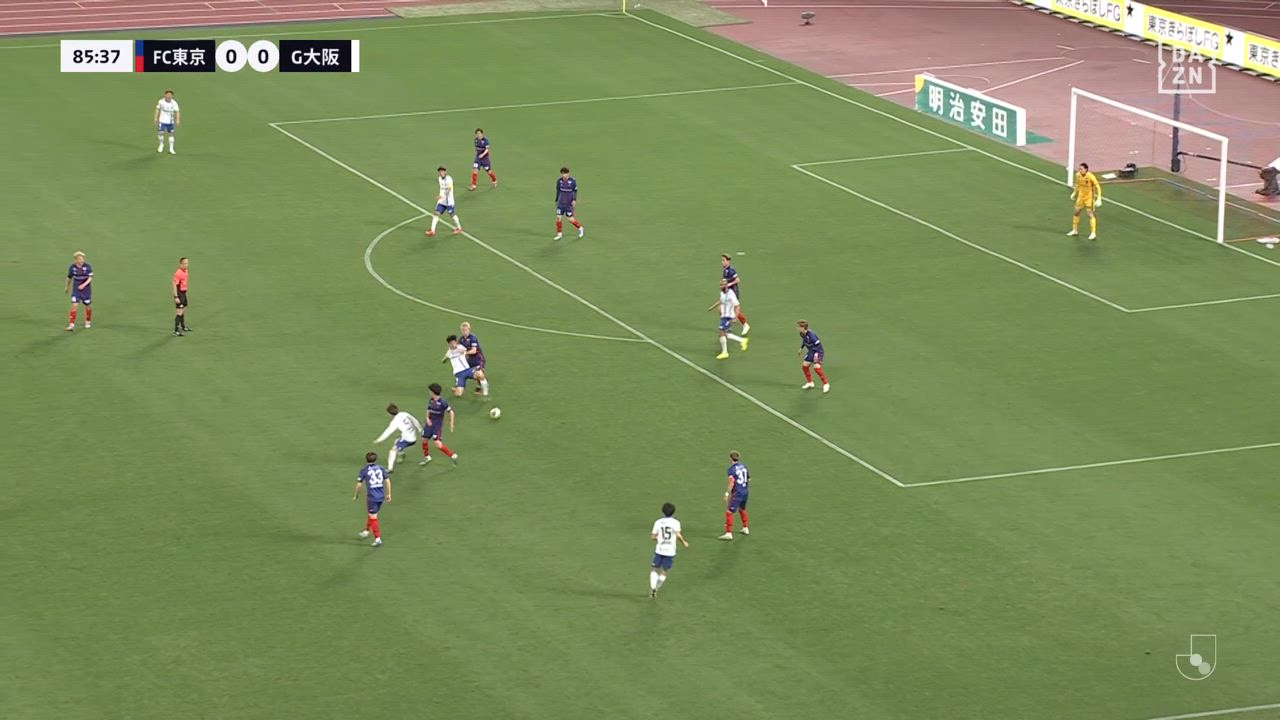 まさに昨シーズンの再現！FC東京・俵積田晃太が自陣から衝撃の70ｍ独走弾！【第12節】FC東京 vs G大阪
