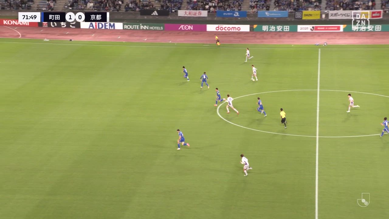 マイナスのクロスにうまく合わせた！京都・平賀大空が今シーズン初ゴール！【第15節】町田 vs 京都