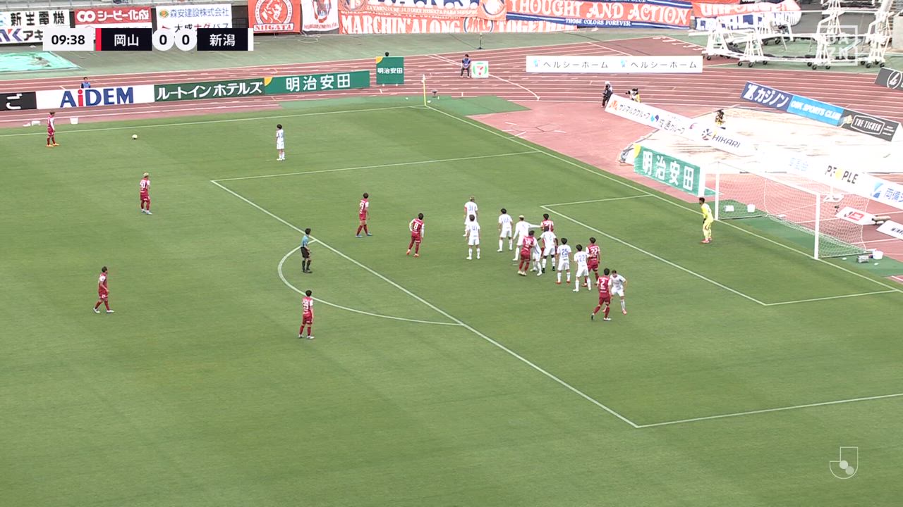 岡山・江坂任のJ復帰ゴールがチームを救う一発となった！【第17節】岡山 vs 新潟