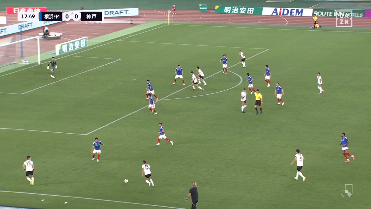 狭いところを抜け出した！神戸・エリキが2試合連続ゴール！【第13節】横浜FM vs 神戸
