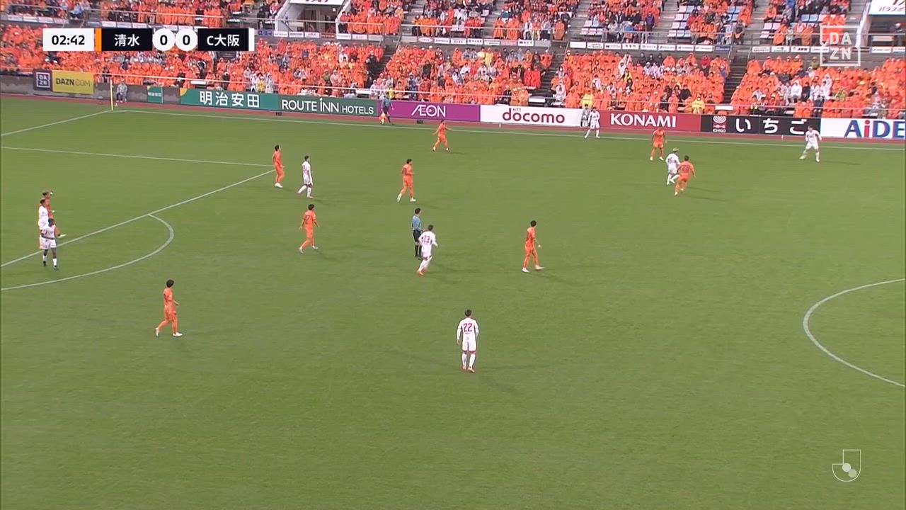 これぞストライカーの嗅覚！ラファエル ハットンの3戦連続ゴールでセレッソが先制！【第36節】清水 vs C大阪