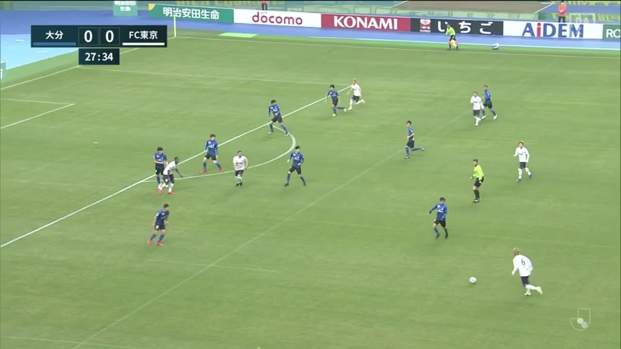 Jリーグ J1 第4節 大分トリニータ Vs Fc東京 試合経過 スポーツナビ