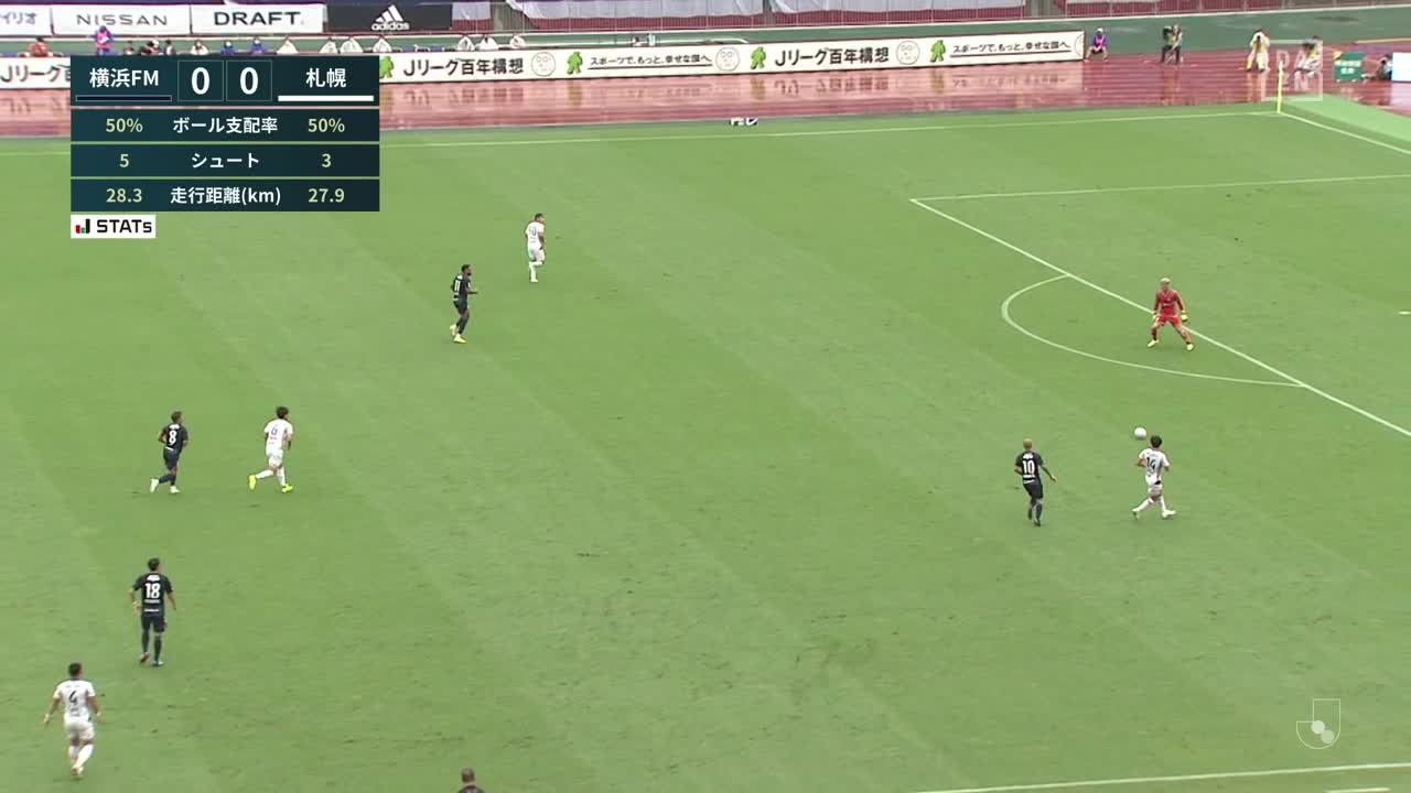 Jリーグ J1 第30節 横浜f マリノス Vs 北海道コンサドーレ札幌 試合経過 スポーツナビ