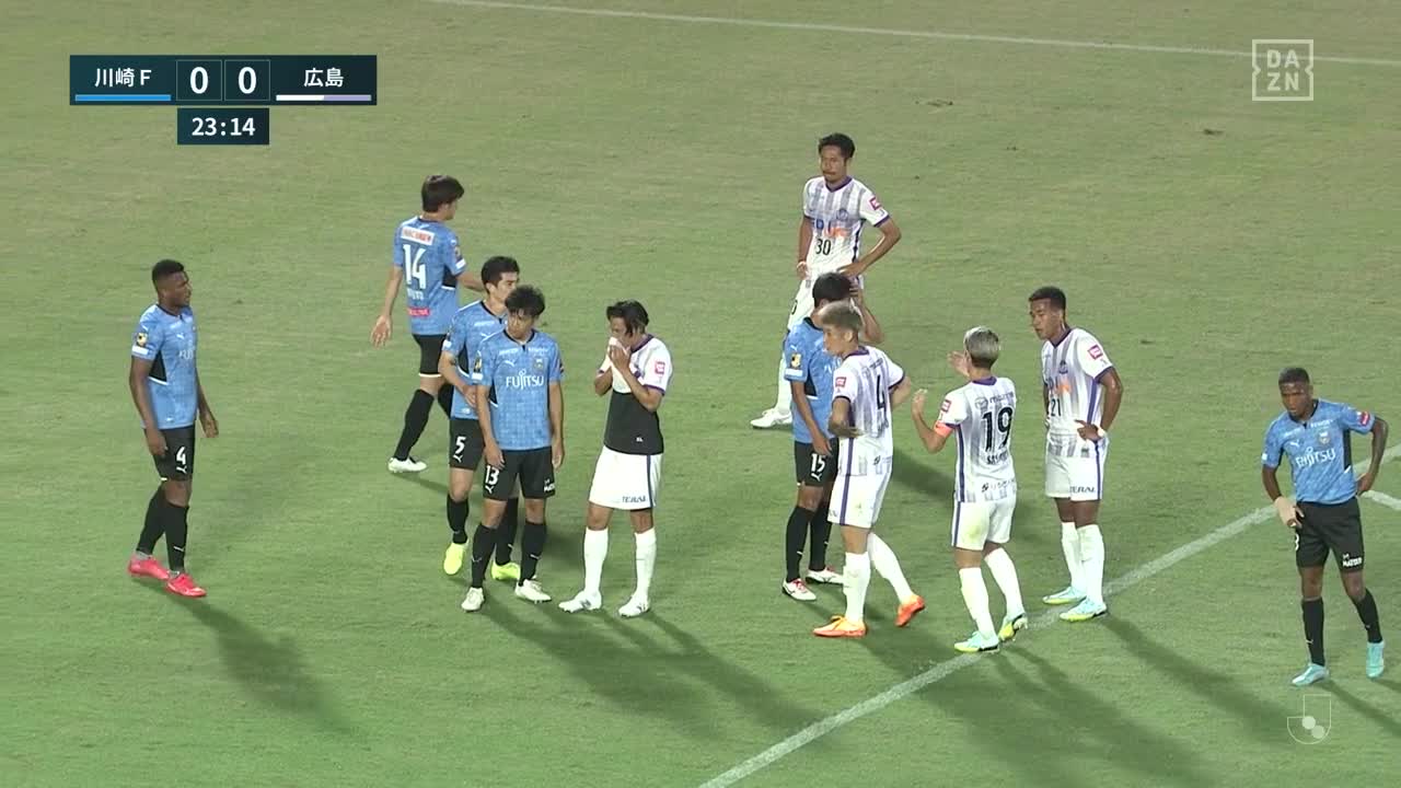 Jリーグ J1 第29節 川崎フロンターレ Vs サンフレッチェ広島 試合経過 スポーツナビ