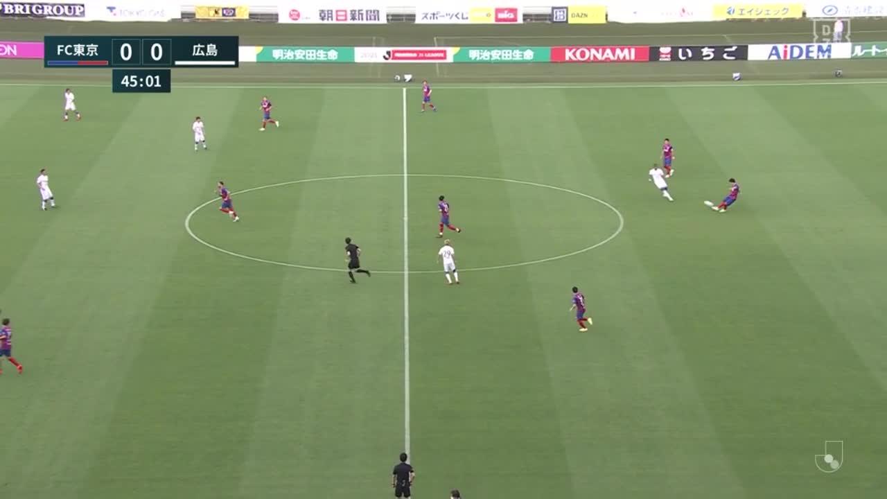 Jリーグ J1 第17節 Fc東京 Vs サンフレッチェ広島 試合経過 スポーツナビ