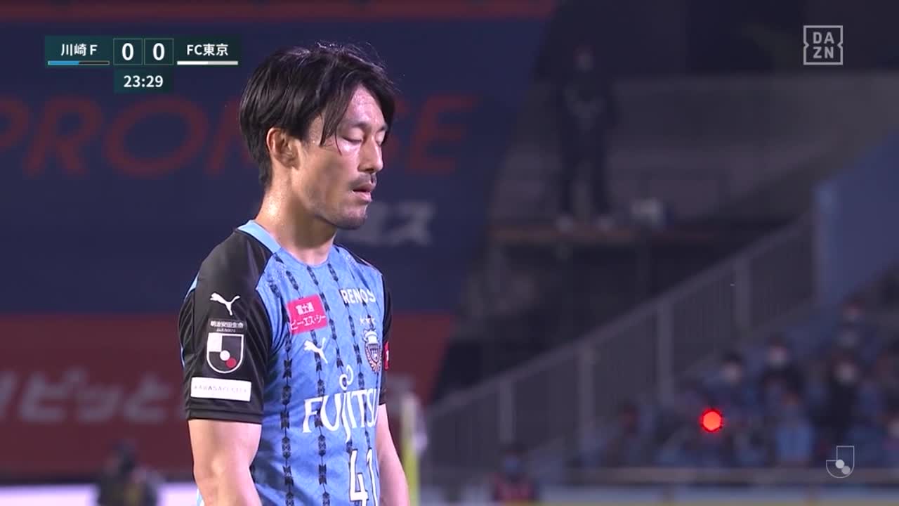 動画 川崎 家長がpkを冷静に沈めて先制 第25節 川崎フロンターレvsfc東京 スポーツナビ Dazn