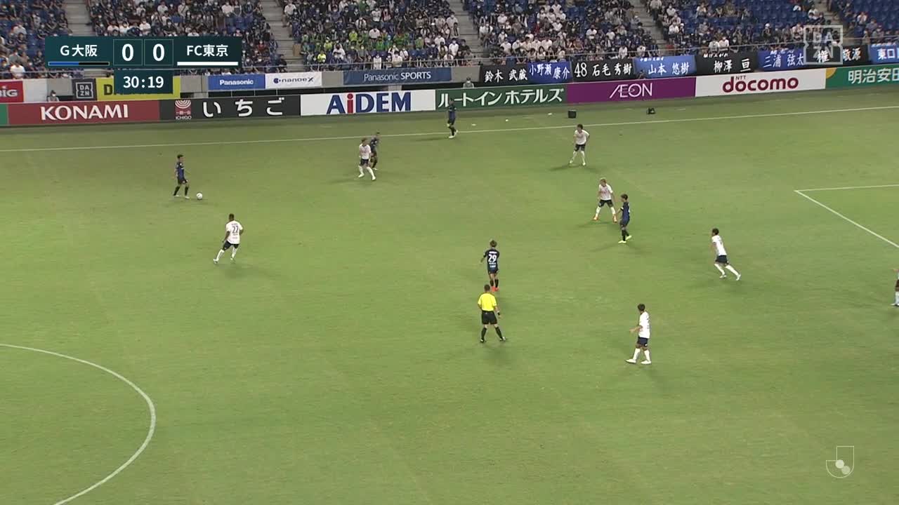 Jリーグ J1 第29節 ガンバ大阪 Vs Fc東京 試合経過 スポーツナビ