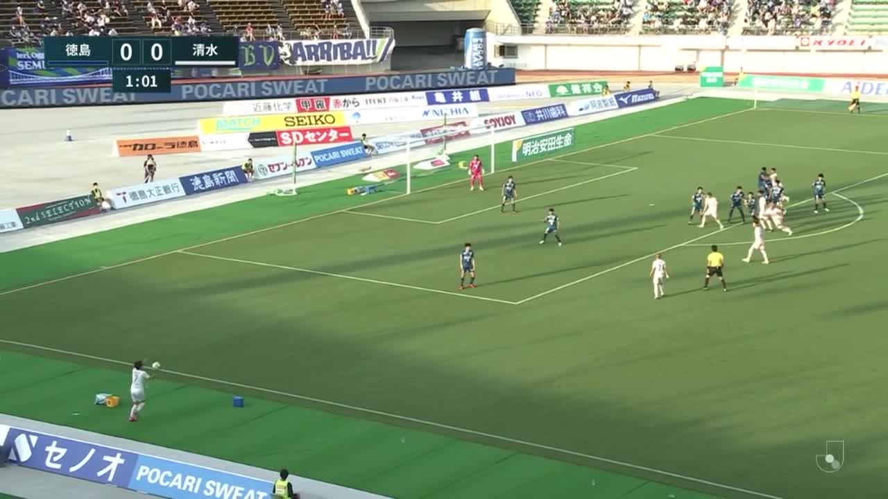 Jリーグ J1 第22節 徳島ヴォルティス Vs 清水エスパルス 試合経過 スポーツナビ