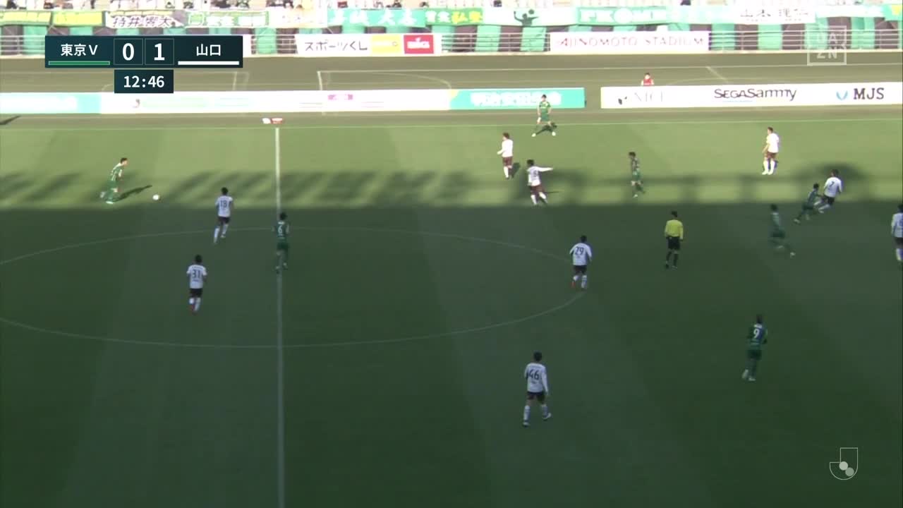 Jリーグ J2 第7節 東京ヴェルディ Vs レノファ山口fc 試合経過 スポーツナビ