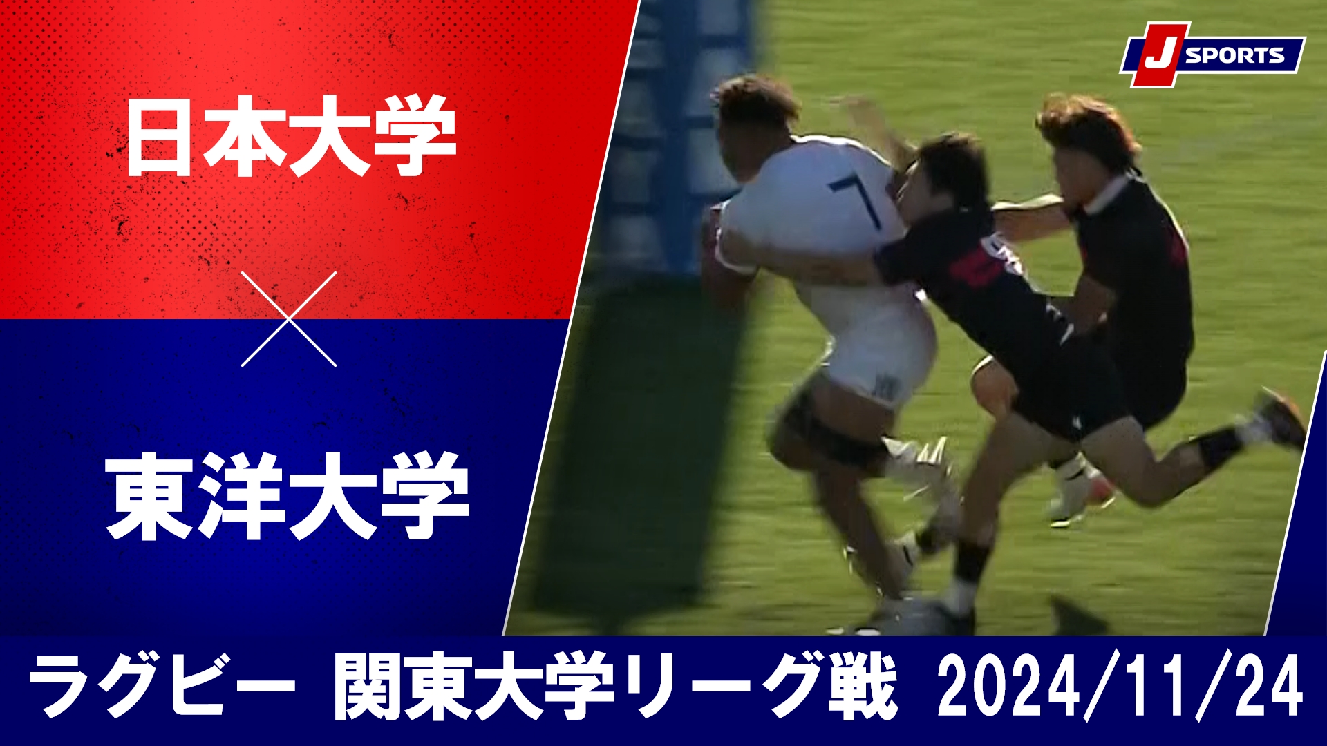 【ハイライト】日本大学 vs. 東洋大学｜ラグビー  関東大学リーグ戦2024 #c_rugby