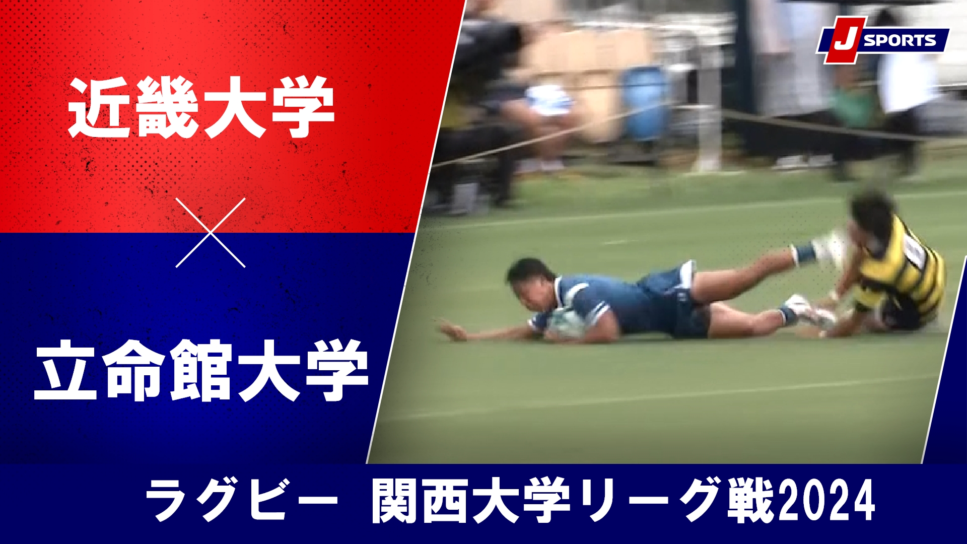 【ハイライト】近畿大学 vs. 立命館大学｜ラグビー 関西大学リーグ2024 #c_rugby