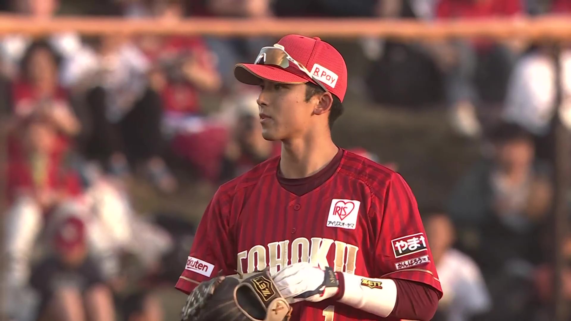 【1回表】堅実守備!! イーグルス・宗山塁 センターへ抜けようかという打球を軽快に処理する!! 2025年5月20日 東北楽天ゴールデンイーグルス 対 埼玉西武ライオンズ