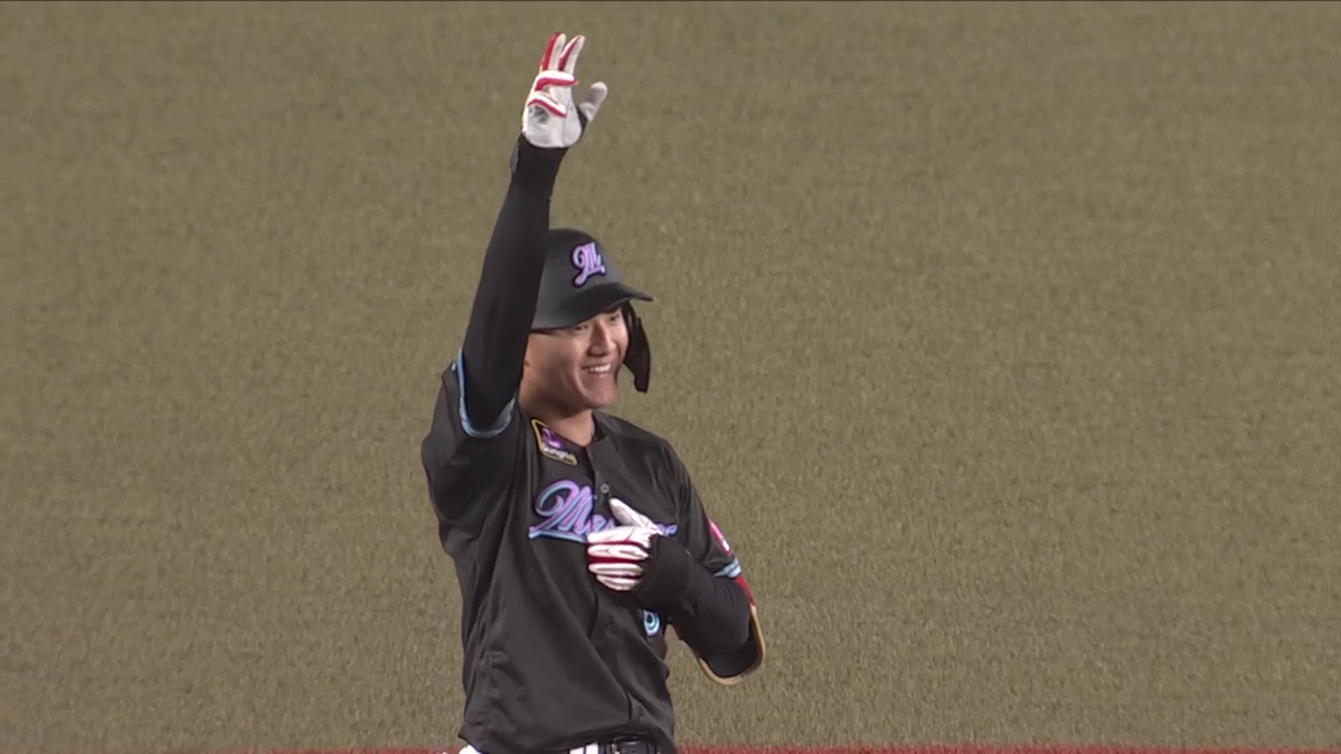 【5回裏】すぐに追いついた!! マリーンズ・西川史礁 レフトへタイムリー2ベースヒットを放ち同点!! 2025年8月9日 千葉ロッテマリーンズ 対 オリックス・バファローズ