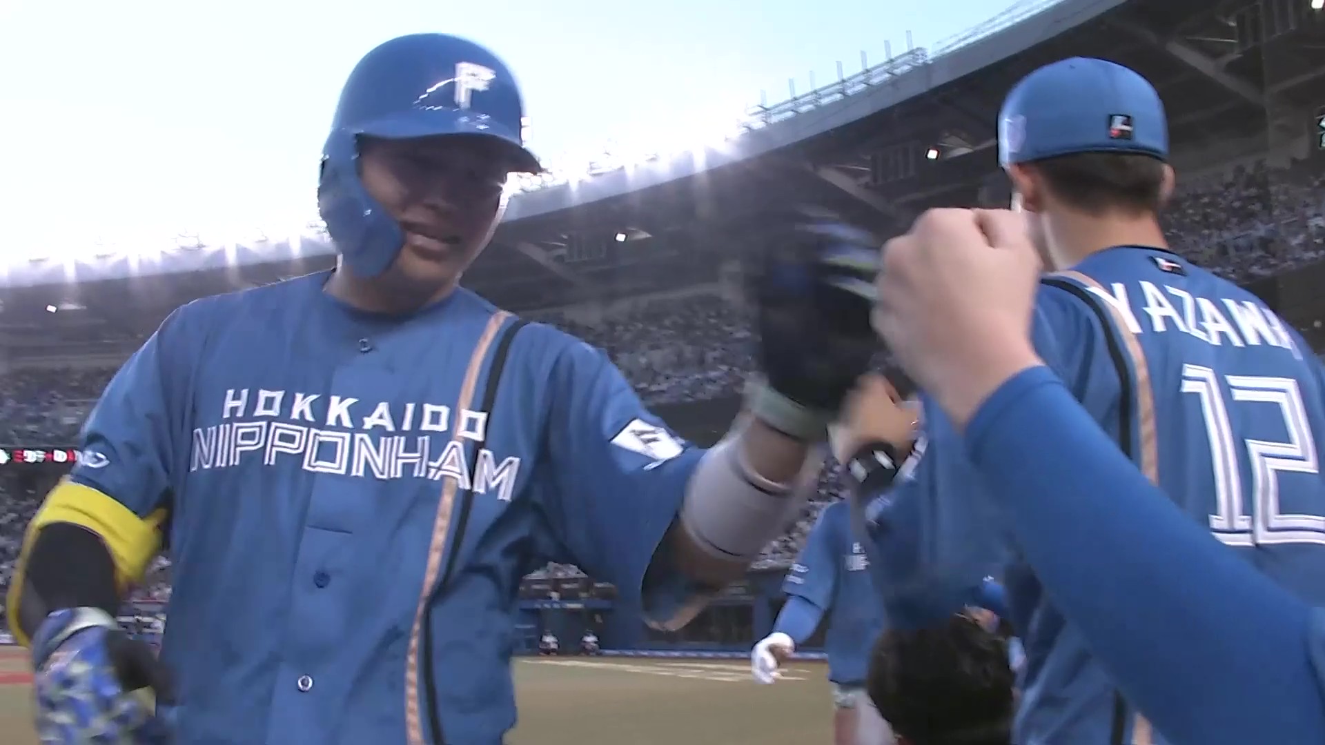 【4回表】高々とアーチを描く!! ファイターズ・田宮裕涼 追加点となる2ランHRを放つ!! 2025年7月9日 千葉ロッテマリーンズ 対 北海道日本ハムファイターズ