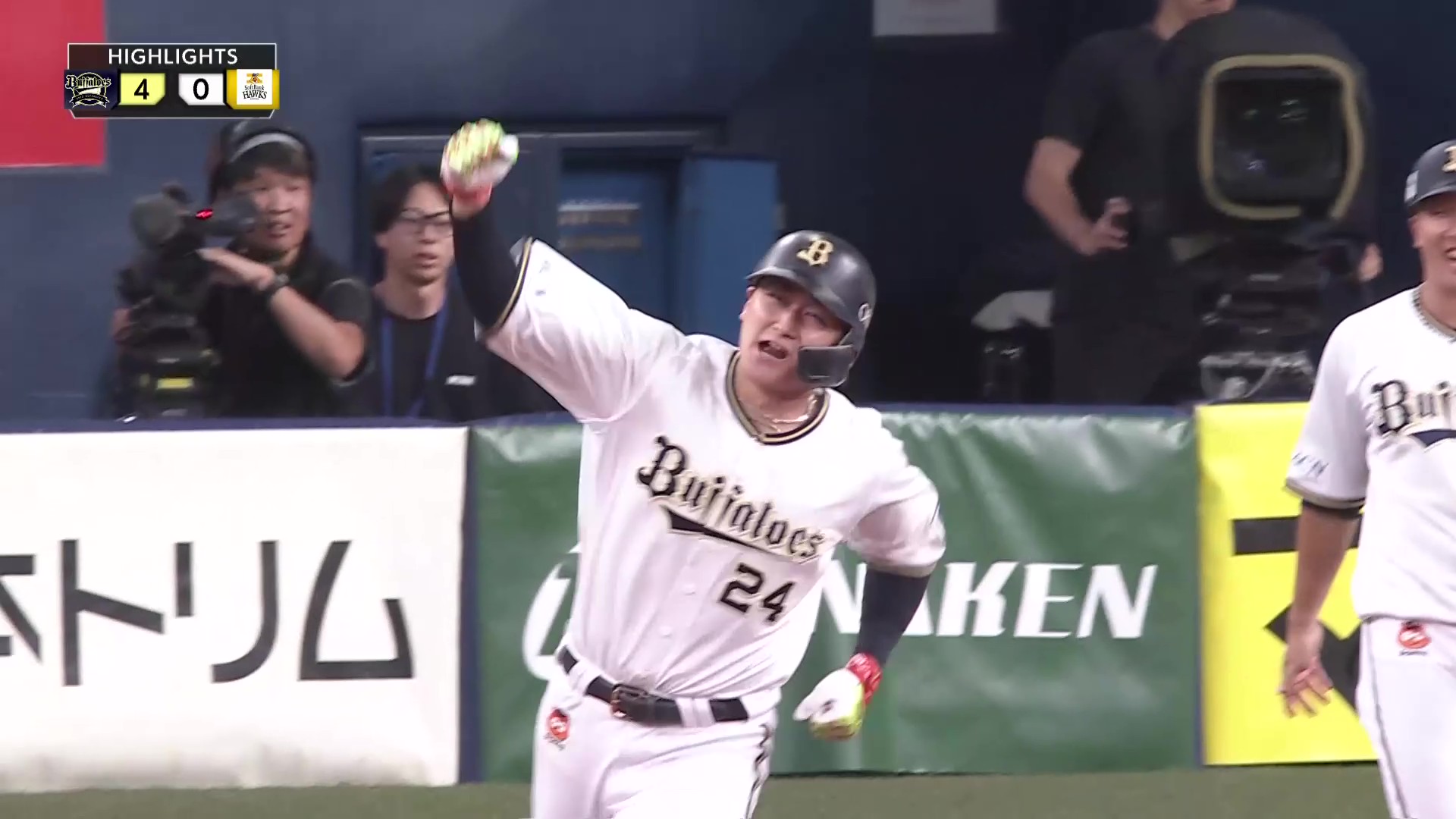 7月10日 オリックス・バファローズ 対 福岡ソフトバンクホークス ハイライト