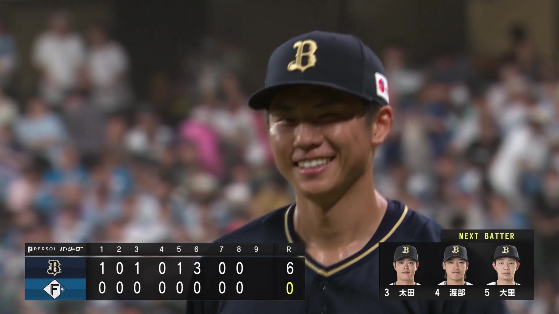 【8回裏】バファローズ・曽谷龍平 8回10奪三振無失点の快投でチームトップとなる8勝目を挙げる!! 2025年7月11日 北海道日本ハムファイターズ 対 オリックス・バファローズ