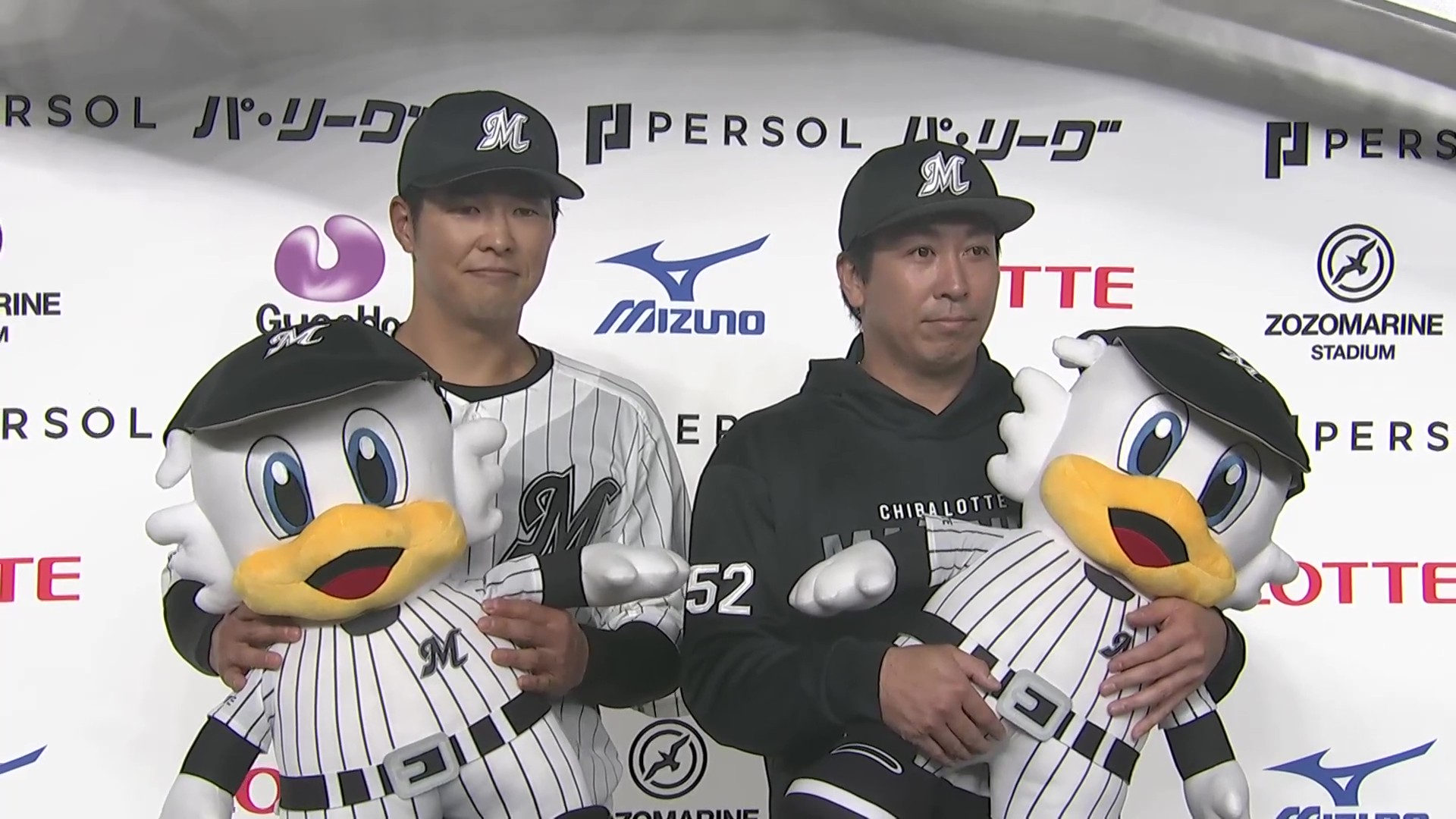 マリーンズ・益田直也投手・中村奨吾選手ヒーローインタビュー 4月22日 千葉ロッテマリーンズ 対 埼玉西武ライオンズ