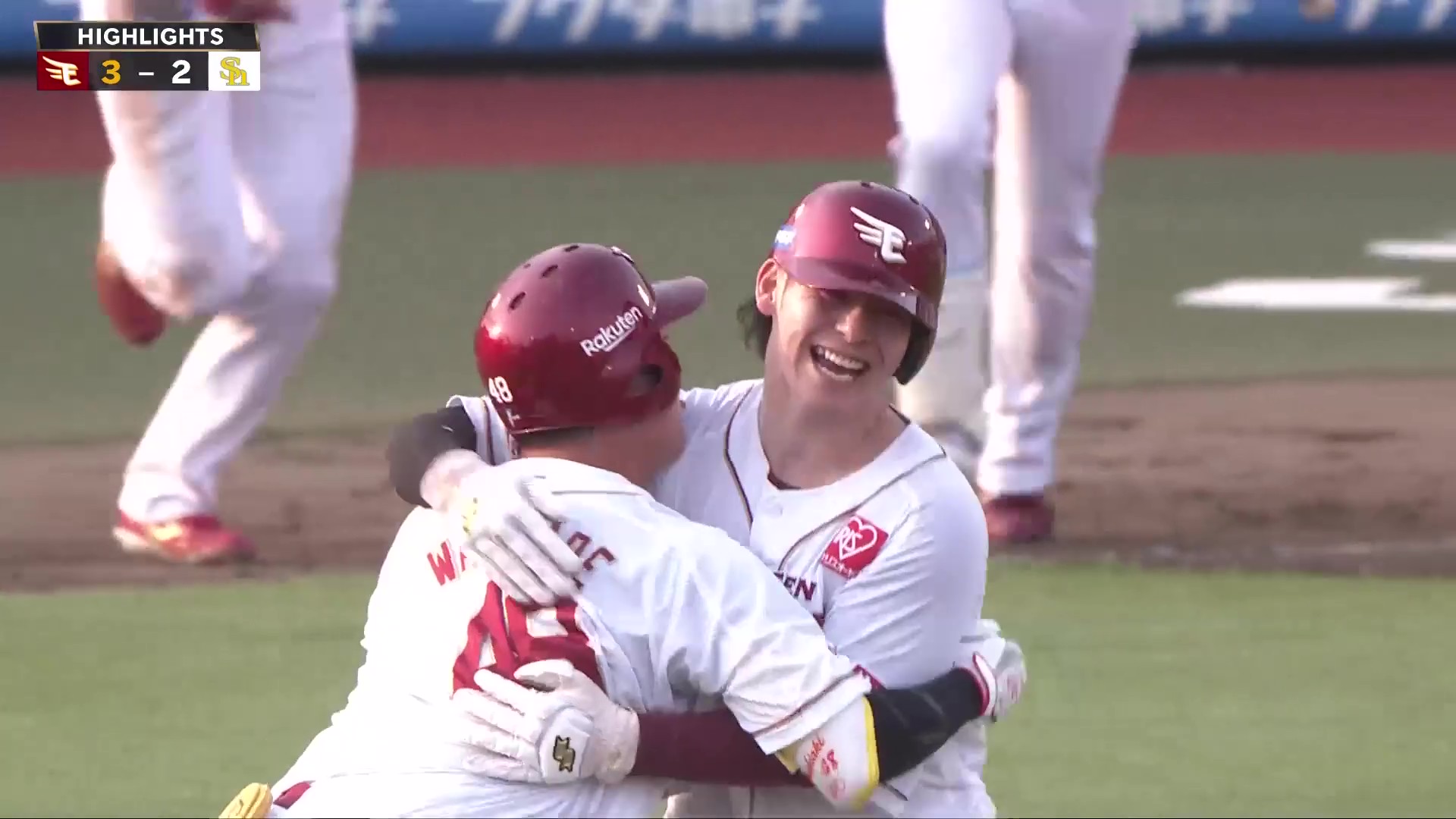 4月27日 東北楽天ゴールデンイーグルス 対 福岡ソフトバンクホークス ハイライト