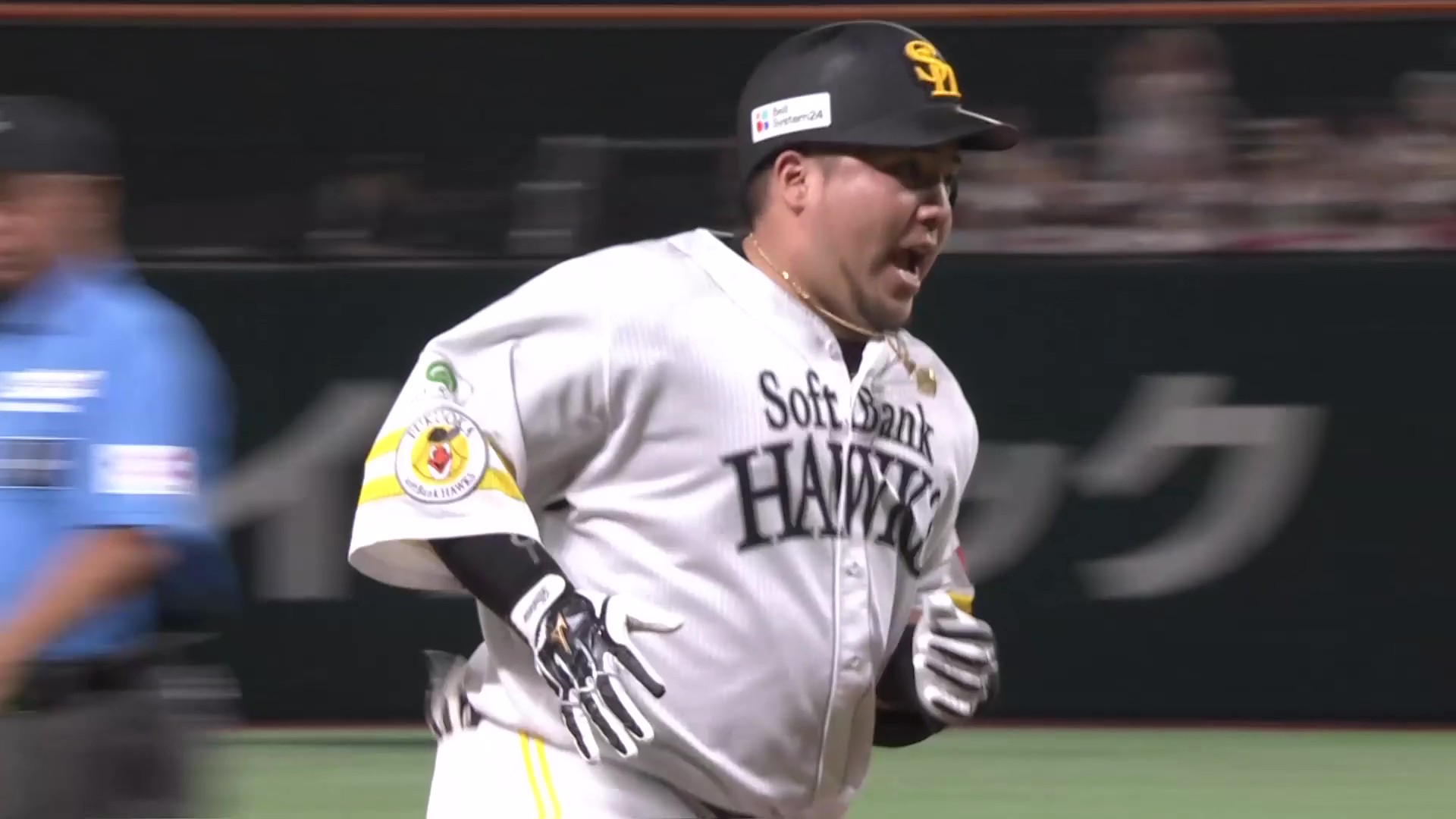 【2回裏】すぐさま追いつく!! ホークス・山川穂高 左中間へ同点のソロホームラン!! 2025年8月9日 福岡ソフトバンクホークス 対 北海道日本ハムファイターズ